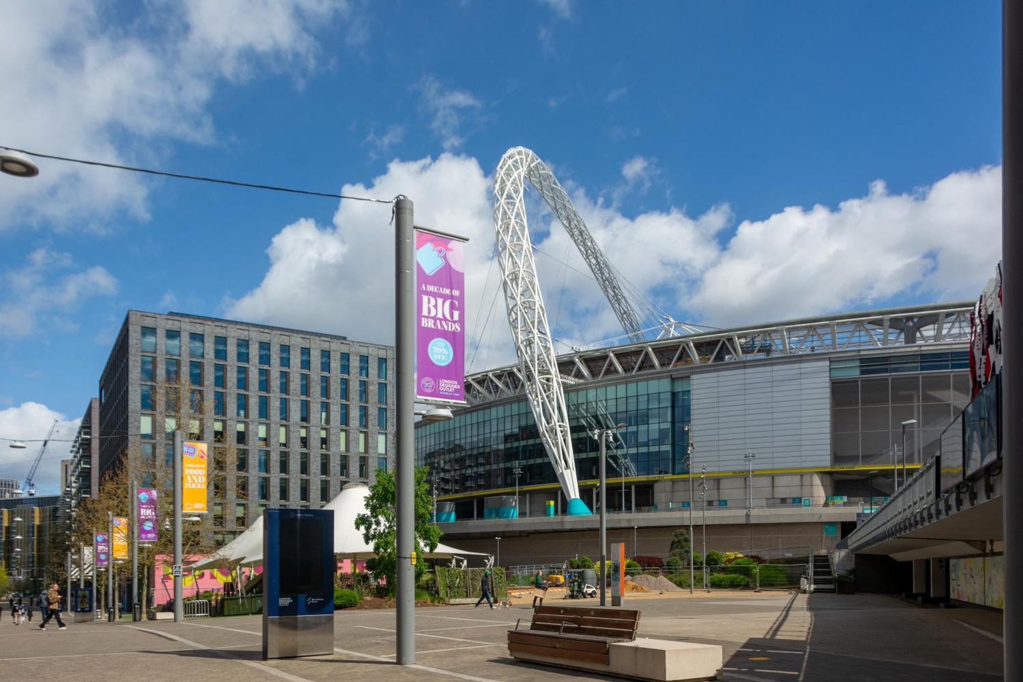 Mysquare State-Of-The-Art 1 Bedroom Apartments Near Wembley Park London Bagian luar foto