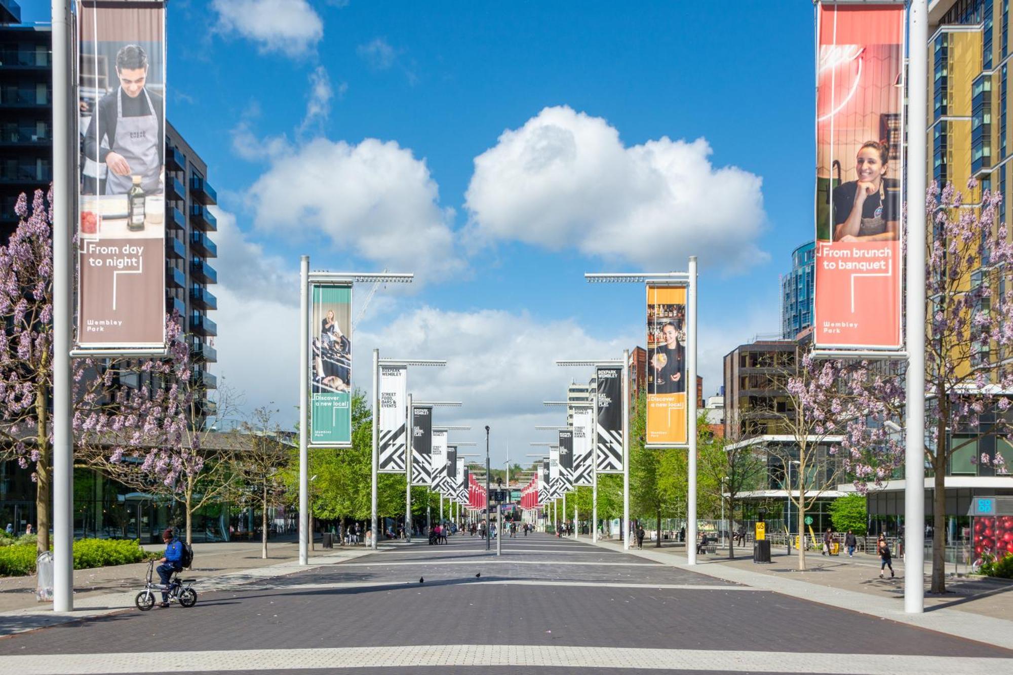 Mysquare State-Of-The-Art 1 Bedroom Apartments Near Wembley Park London Bagian luar foto