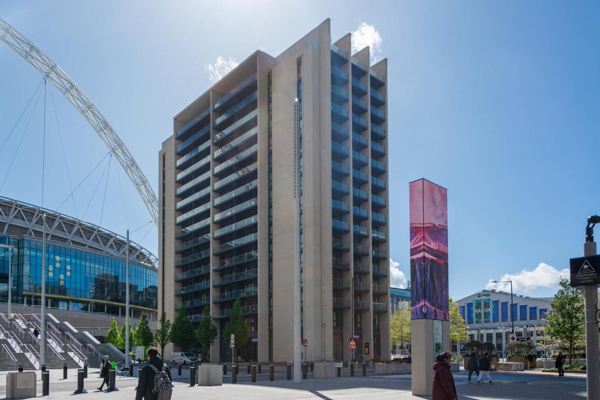 Mysquare State-Of-The-Art 1 Bedroom Apartments Near Wembley Park London Bagian luar foto